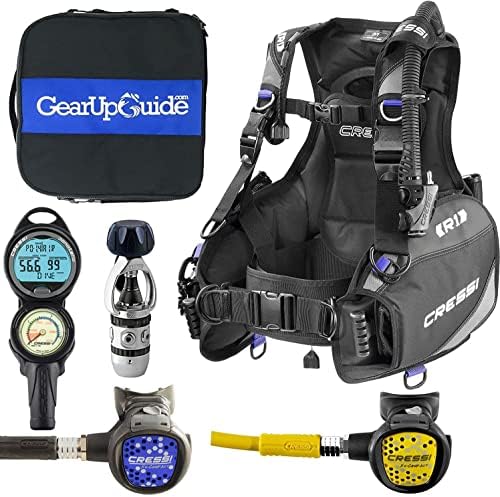 Cressi R1 BCD, Dive Computer & Regulator Set
